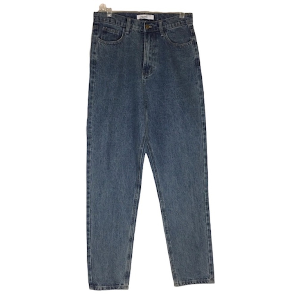 NWT ThCreasa  Blue High Waisted Mom Jeans Size 28